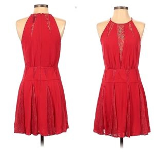 BCBG Red Cocktail Dress